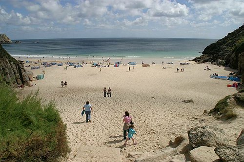 Porthcurno Beach, Cornwall