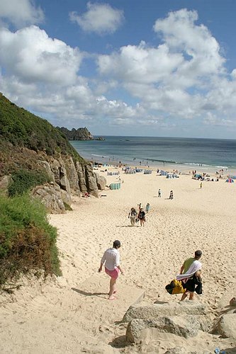 Porthcurno Beach, Cornwall