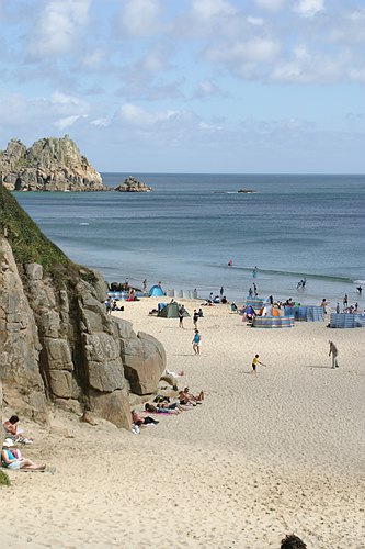 Porthcurno Beach, Cornwall