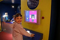 The visitor's centre at Goonhilly Earth Station, Cornwall