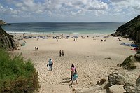 Porthcurno Beach, Cornwall