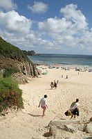 Porthcurno Beach, Cornwall