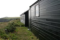 The Lizard Wireless Station, Bass Point, Cornwall. The oldest wireless stantion in existence, used by Marconi for his experiments to contact the Isle of Wight and now owned by the National Trust.