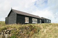 The Lizard Wireless Station, Bass Point, Cornwall. The oldest wireless stantion in existence, used by Marconi for his experiments to contact the Isle of Wight and now owned by the National Trust.